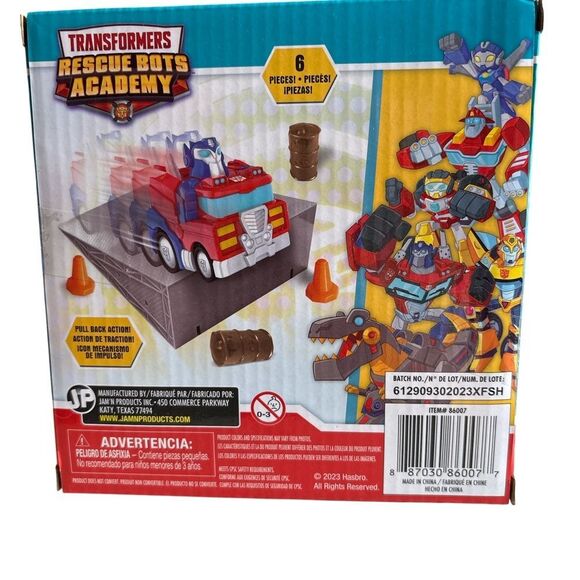 Nwt transformers rescue bots Academy six piece jump set sold out discontinued - Picture 2 of 2